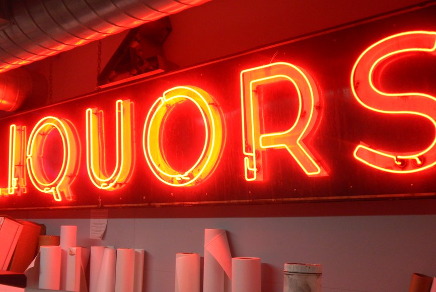 Liquors - Vintage Oversized