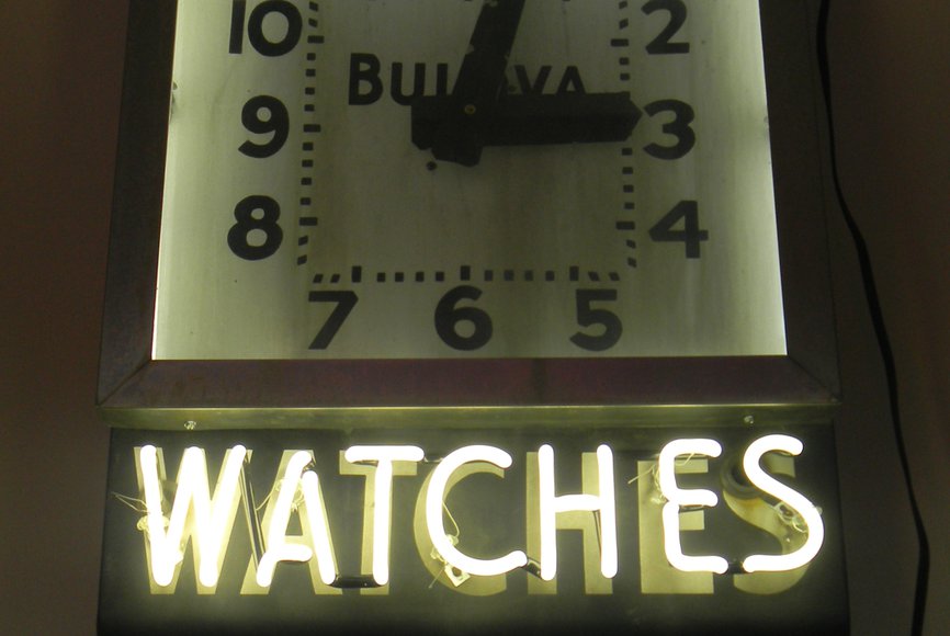 Clock - Vintage Bulova Watches